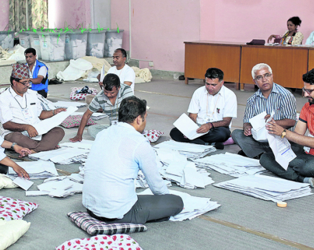 Counting of votes for the posts of three joint General Secretaries begins